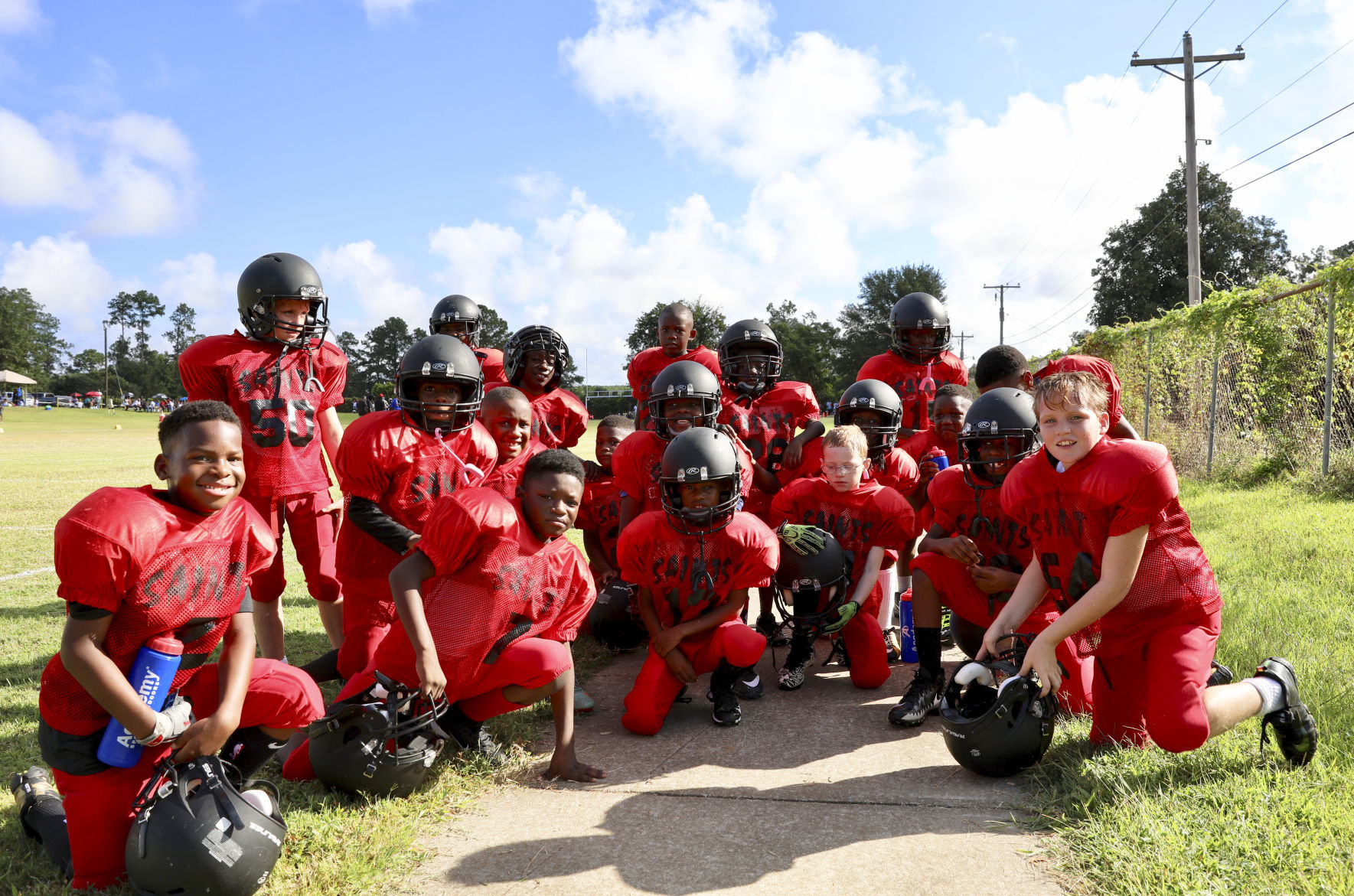 Youth Football Jamboree in St. Matthews